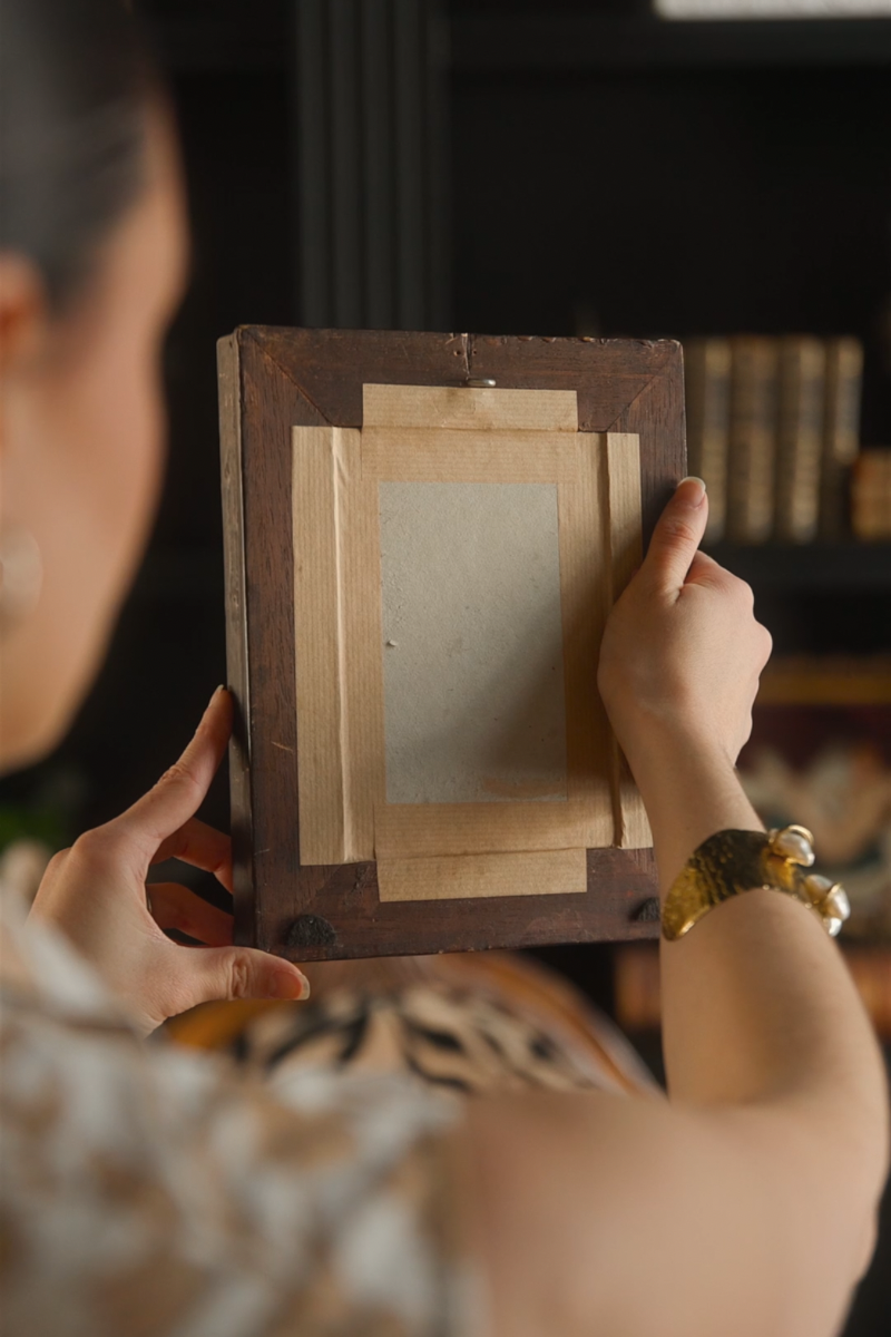 Mythological Intaglio Medallions, Framed Study