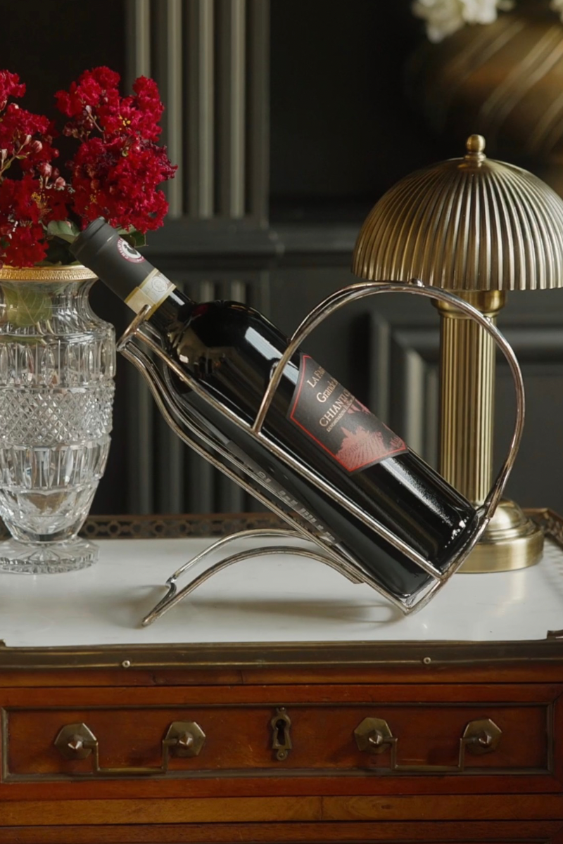 French 20th C. Metal Wine Pour