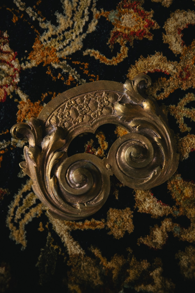 19th C. French Gilt Bronze Rococo Revival Architectural Salvage Mount