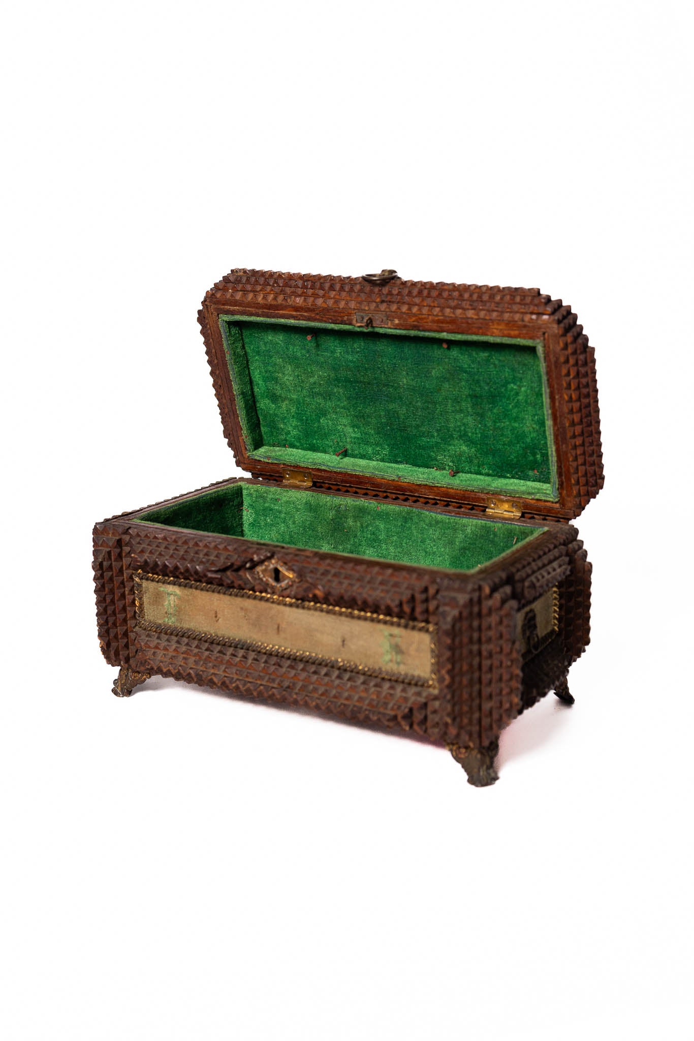 1897 Tramp Art Box