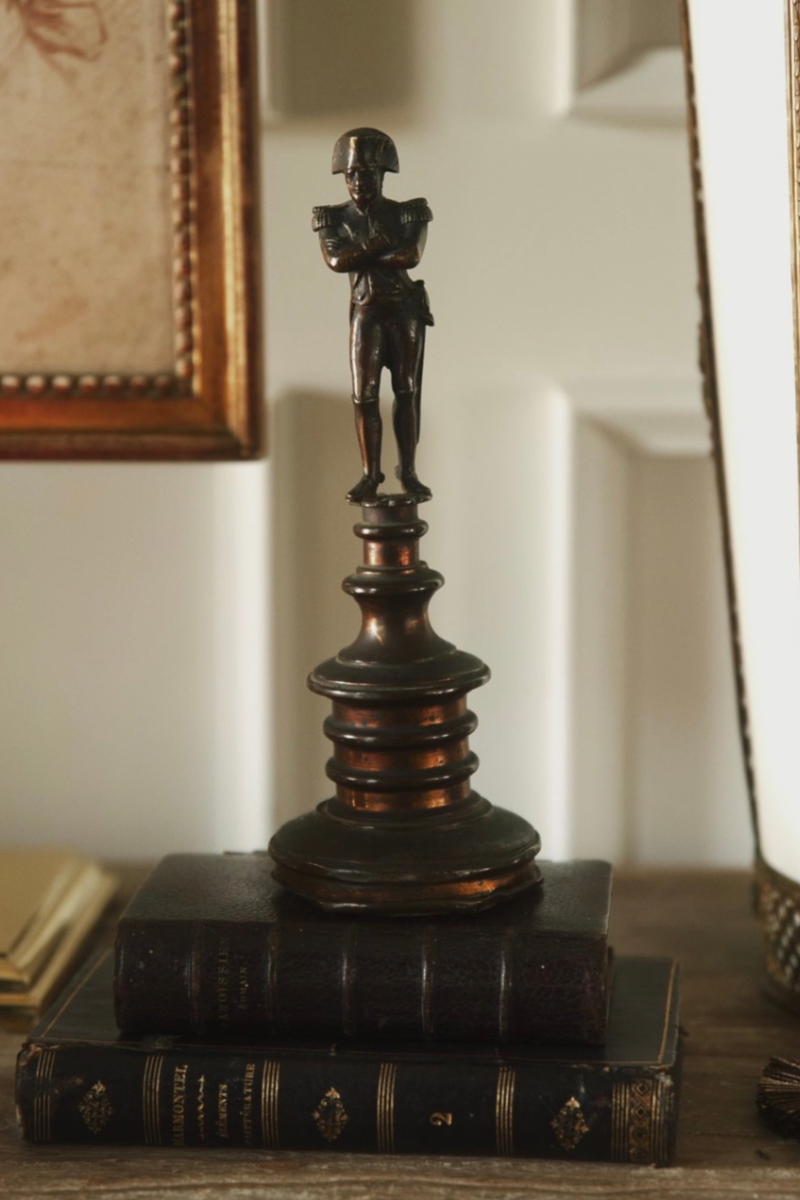 19th Century French Napoleon Bonaparte Bronze Statue