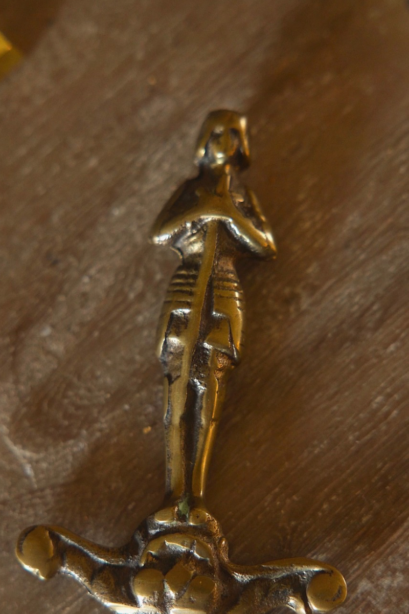 Brass Soldier Letter Opener
