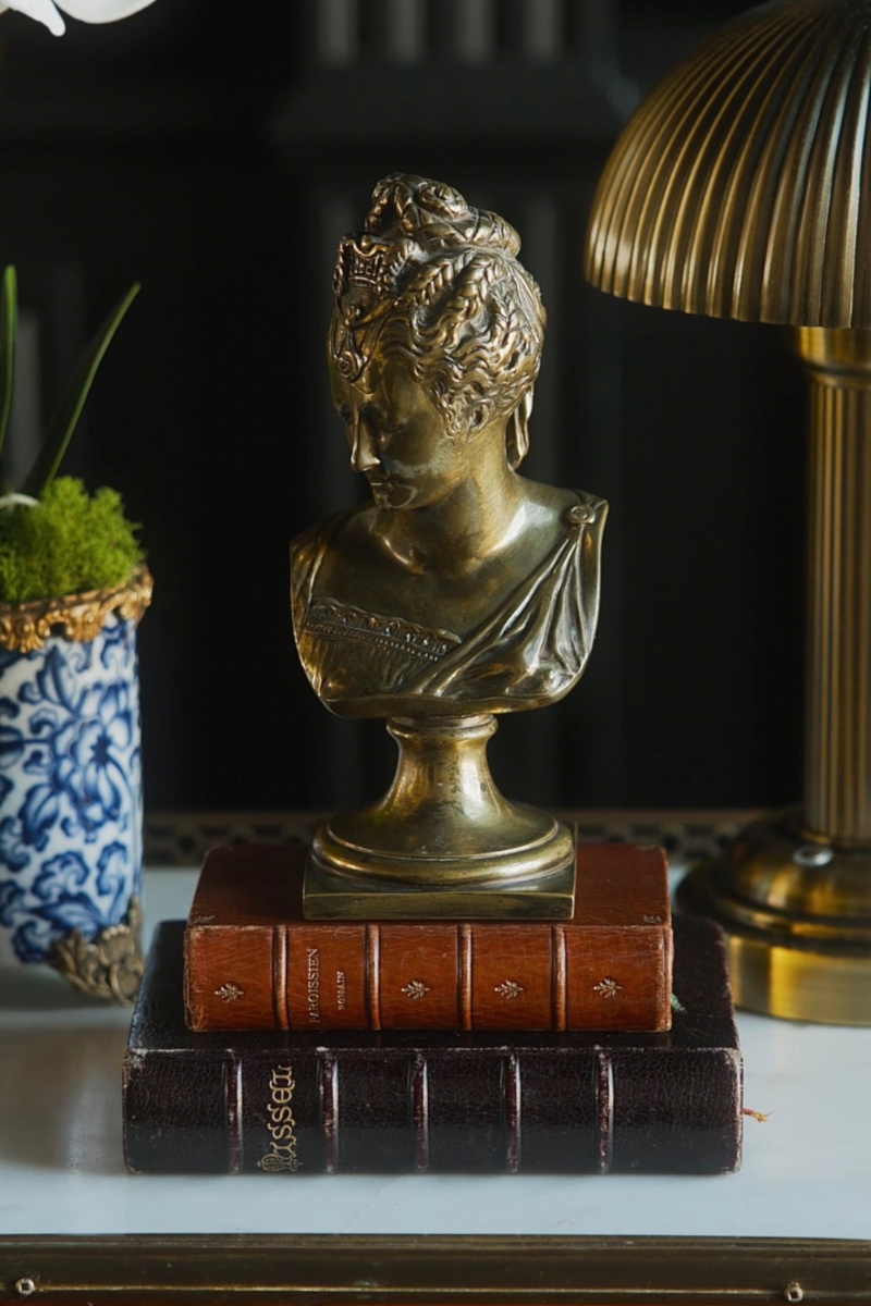 19th-Century Bronze Bust of Diane de Poitiers, After Jean Goujon