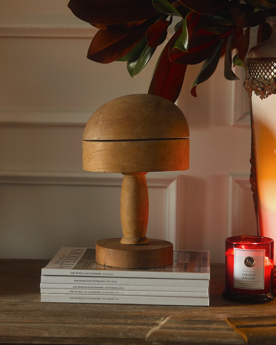 Early 20th Century European Turned Beechwood Hat Block