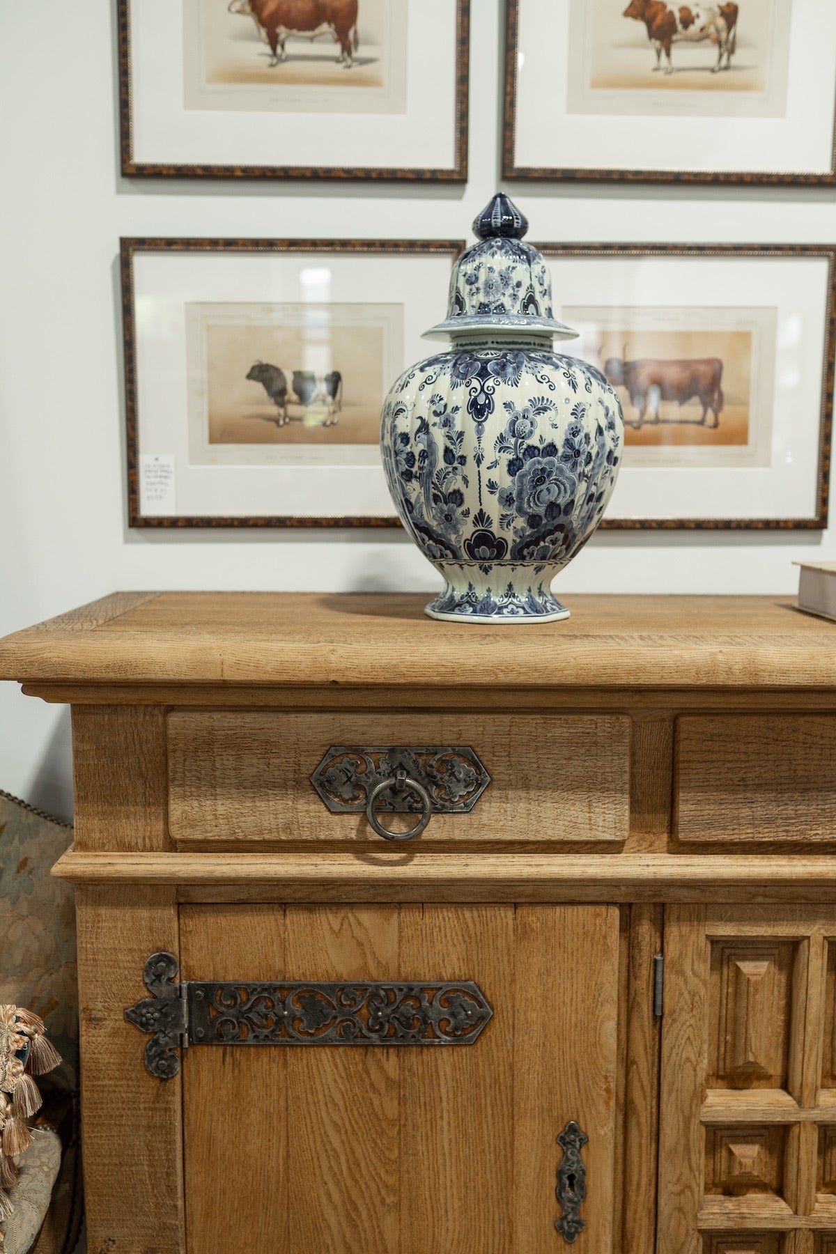 Monumental Catalan Baroque Oak Buffet