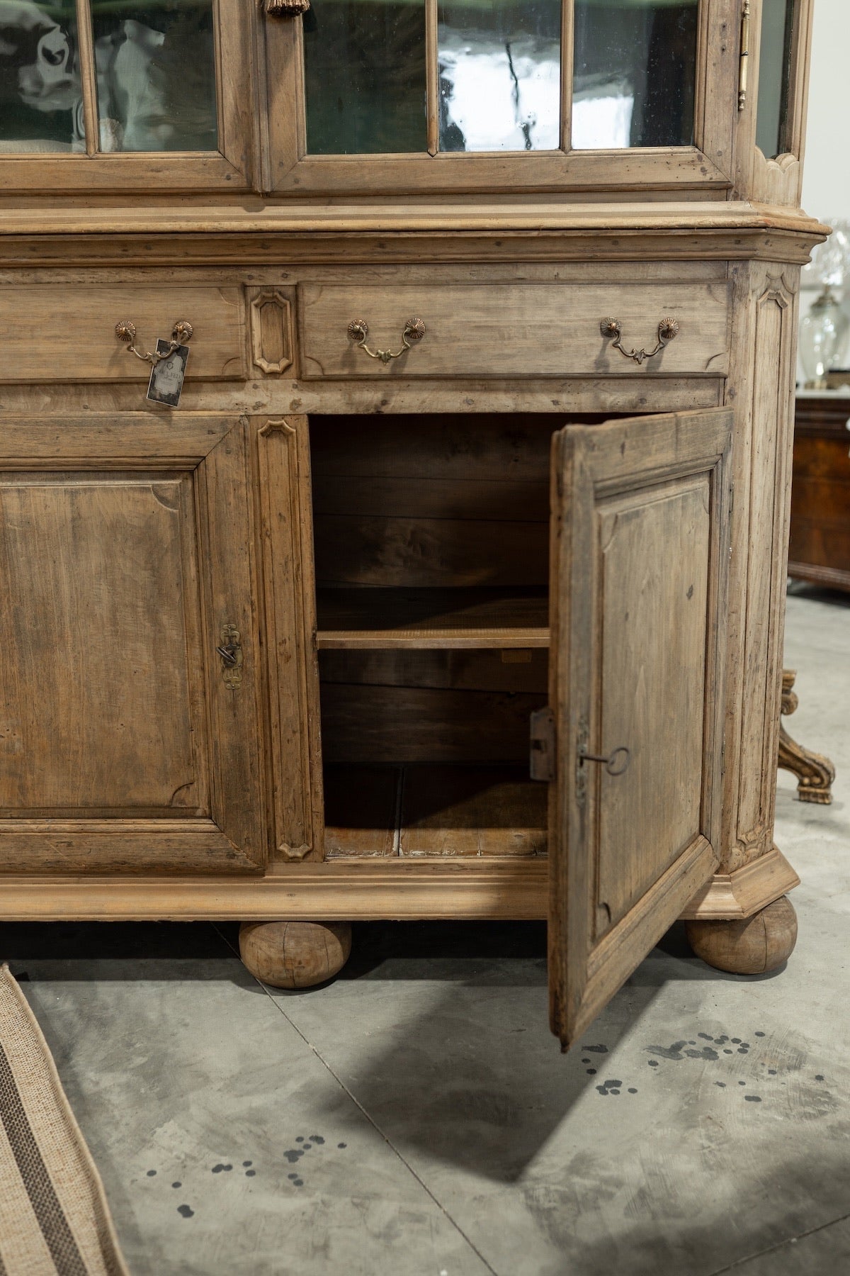 Late 18th Century French Provincial Oak Buffet à Deux Corps