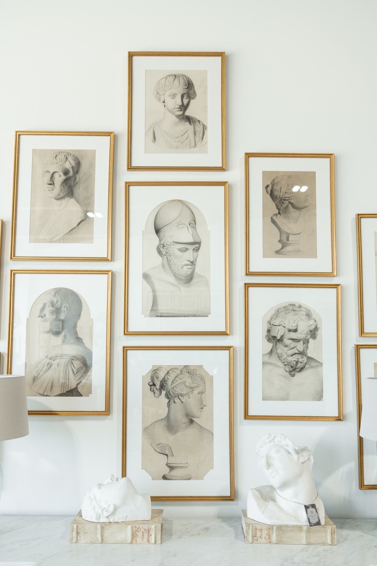 Collection of Eleven Classical Figure Studies