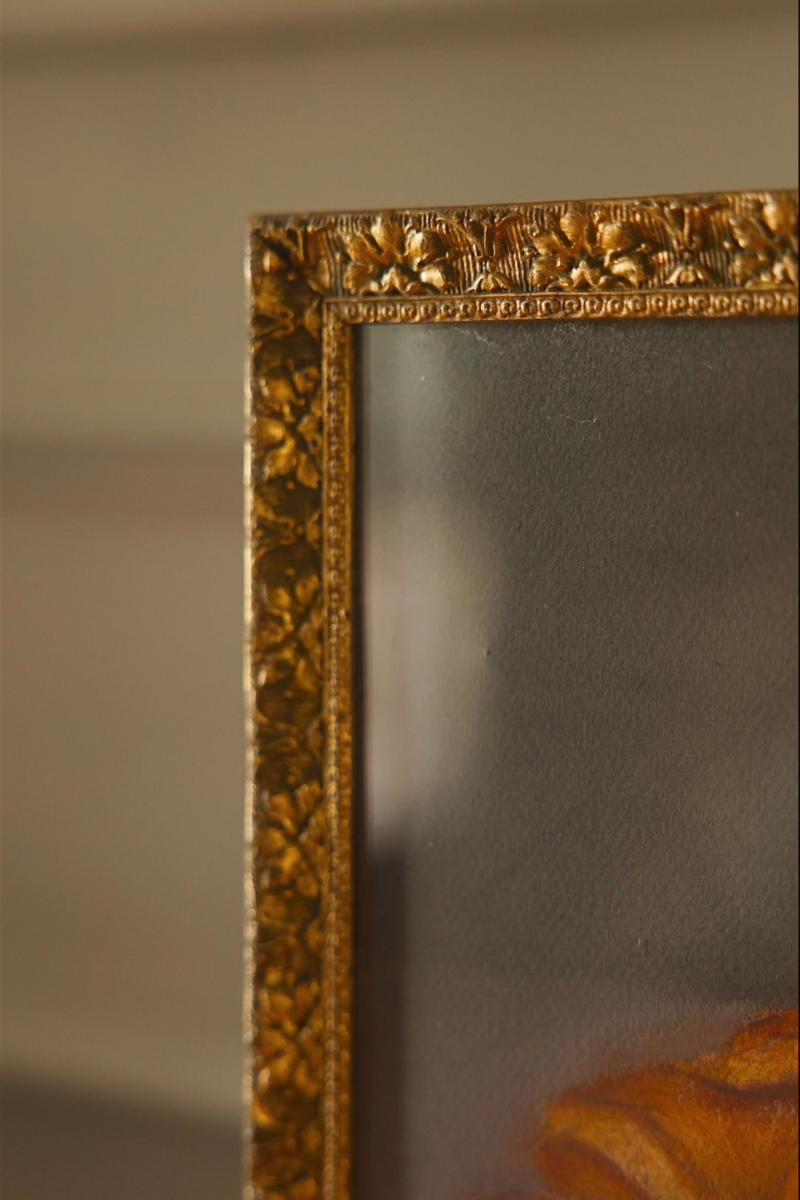 Bread & Apples — Framed Still Life
