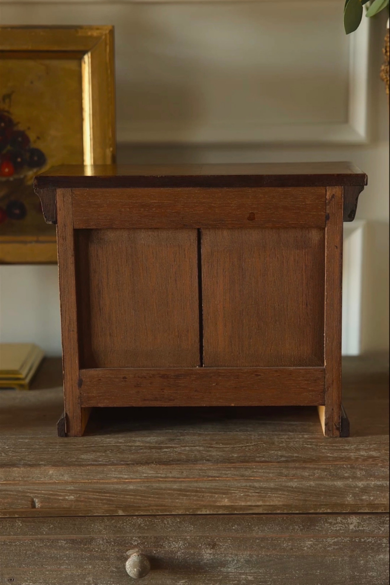 Four-Drawer Salesman’s Sample Chest with Keys