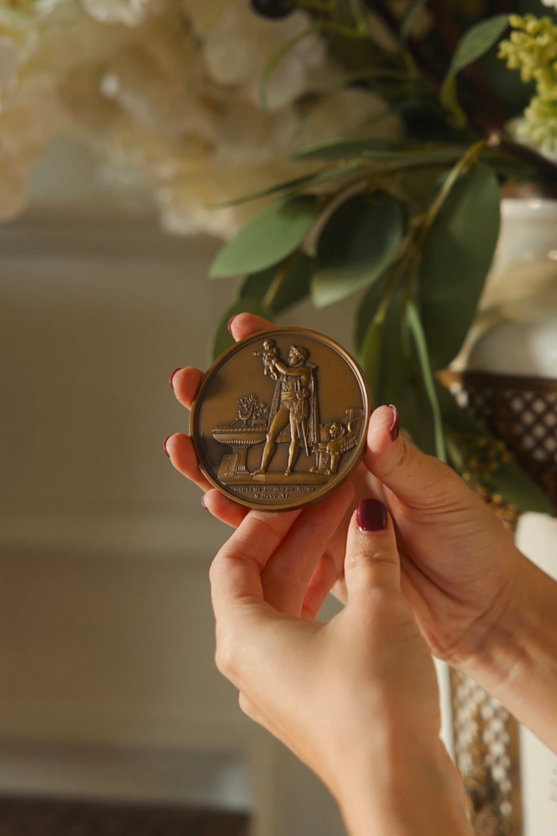 Napoleon Bonaparte — Baptism of the King of Rome Commemorative Medal